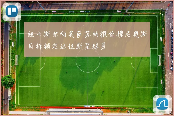 纽卡斯尔向奥萨苏纳报价穆尼奥斯目标锁定这位新星球员